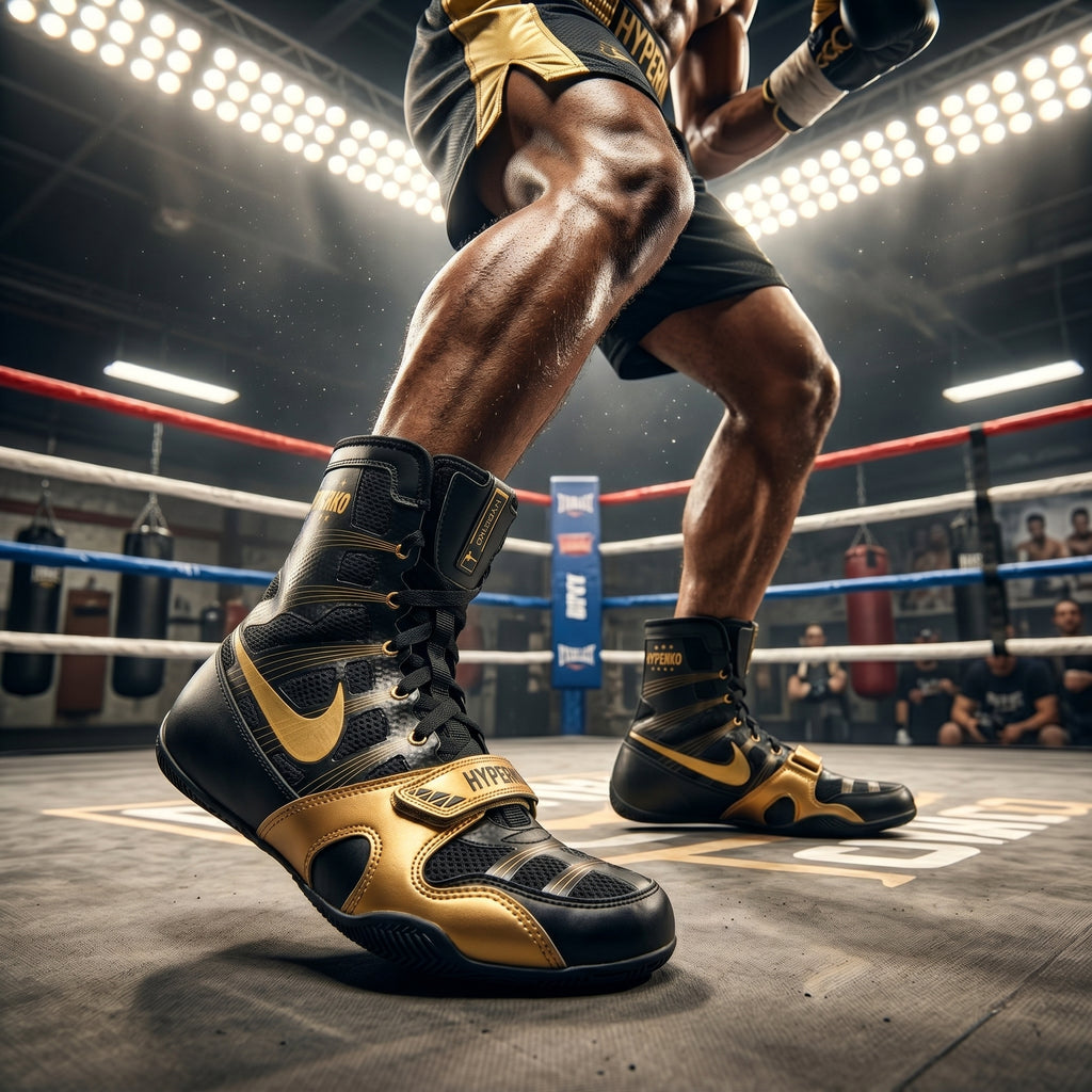 HyperKO Boxing Boot – Black/Gold