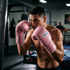 Winning Pink Boxing Gloves – Lace-Up