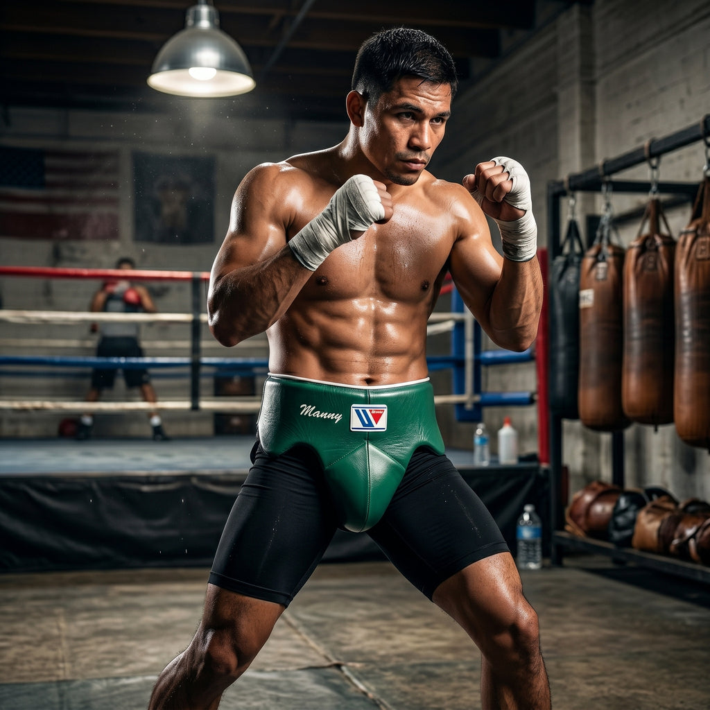 Winning Manny Edition Groin Guard – Green