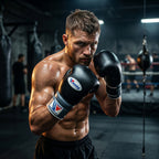 Winning Black & Grey Boxing Gloves – Velcro