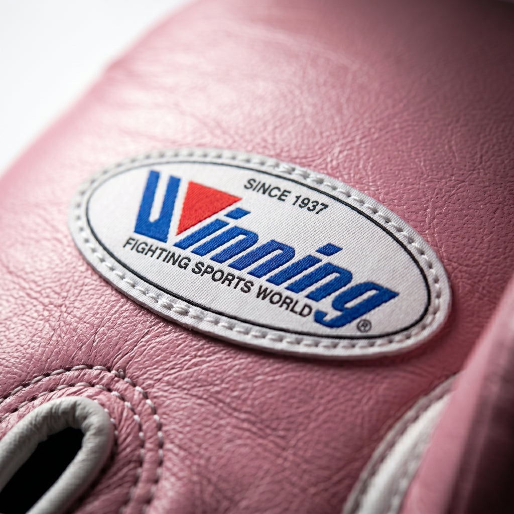 Winning Pink Boxing Gloves – Lace-Up