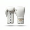 Champions Mafia Premium Leather Boxing Gloves – White