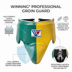 Winning Professional Groin Guard – Green & Yellow