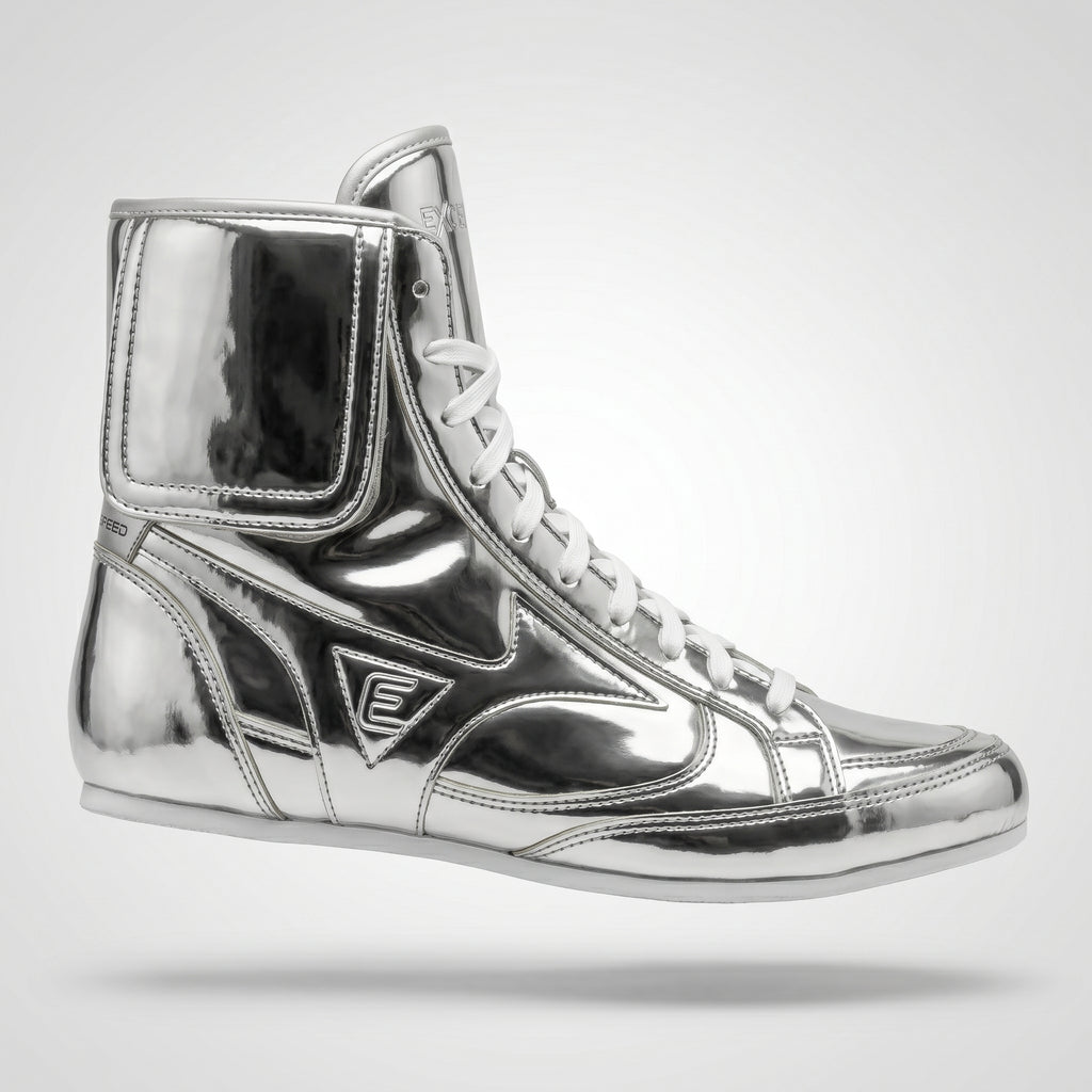 Excelerate Performance Boxing Boots – Silver