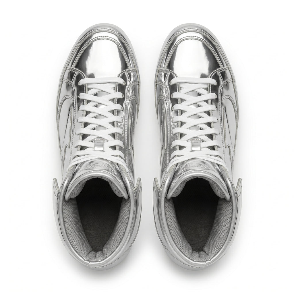 Excelerate Performance Boxing Boots – Silver