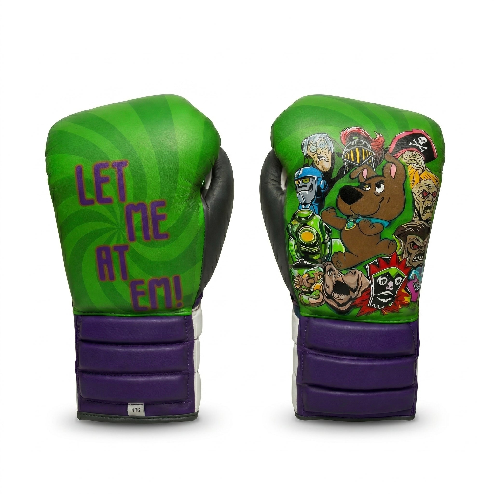 Custom Sparring Kit – Scooby-Doo Design Animated