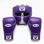 All Purple Handmade Boxing Kit – Winning Premium Quality Gloves & Headgear