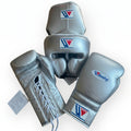All Silver Handmade Boxing Sparring Kit – Winning Premium Quality