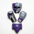 Purple & Grey Handmade Boxing Sparring Kit – Winning Premium Quality