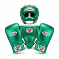 Metallic Green Handmade Boxing Sparring Kit – Winning Premium Quality