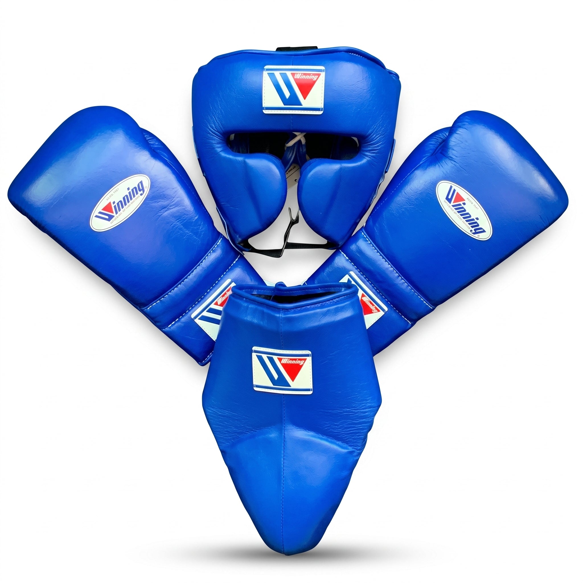 All Blue Handmade Boxing Sparring Kit – Winning Premium Quality