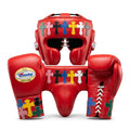 Red Cross Edition Handmade Boxing Sparring Kit – Winning Premium Quality | Limited Edition
