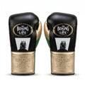 No Boxing No Life NBNL Squad Championship Boxing Gloves – Black/Green/Gold