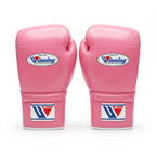 Winning Boxing Gloves – Pink Lace-Up