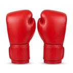 Professional Training Boxing Gloves – Classic Red Velcro