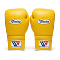 Winning Boxing Gloves – Yellow Lace-Up