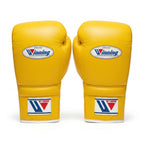 Winning Boxing Gloves – Yellow Lace-Up