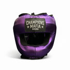 Champions Mafia Boxing Head Guard – Purple Metallic