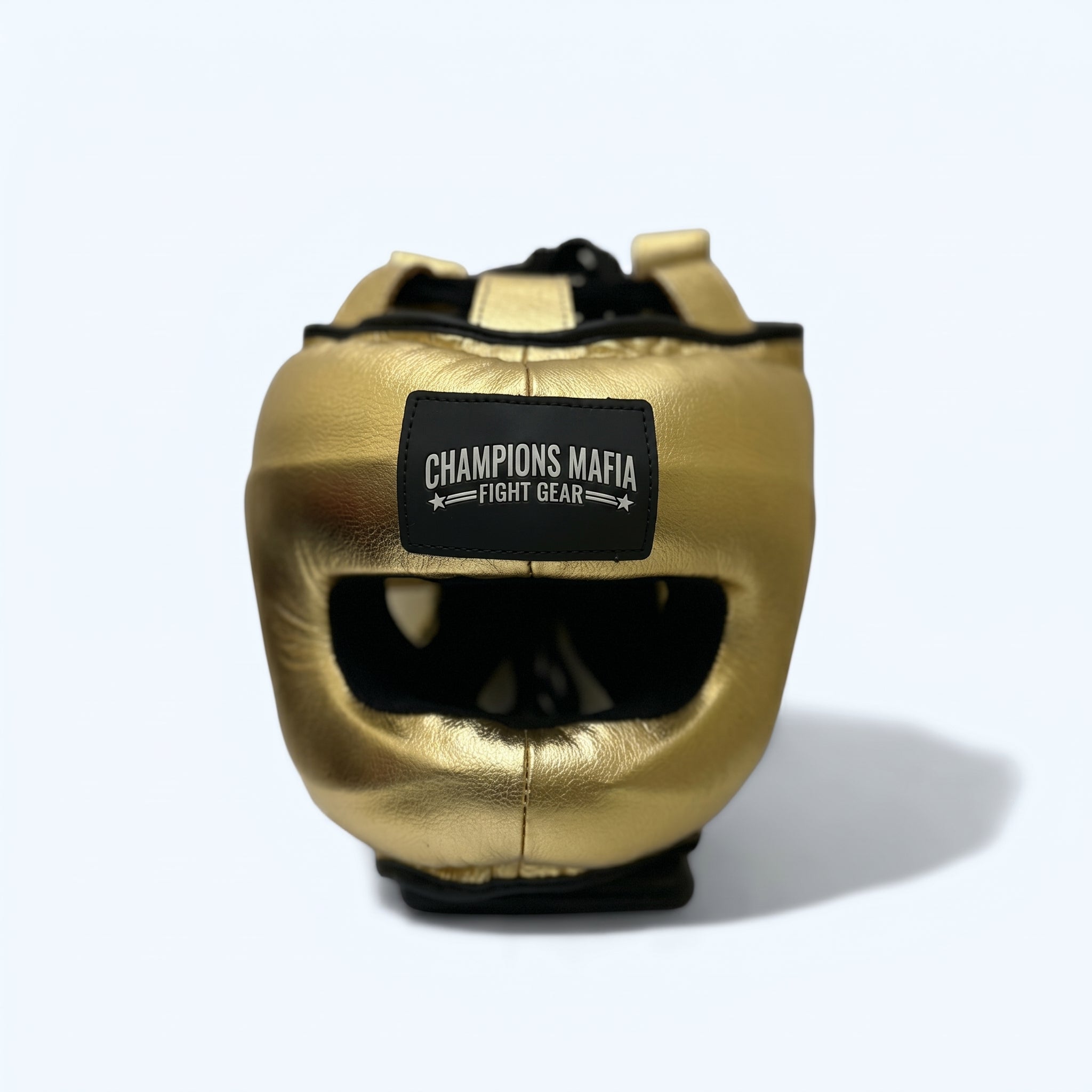 Champions Mafia Fight Gear Gold Head Guard