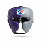 Winning Pro Head Guard – Purple & Grey