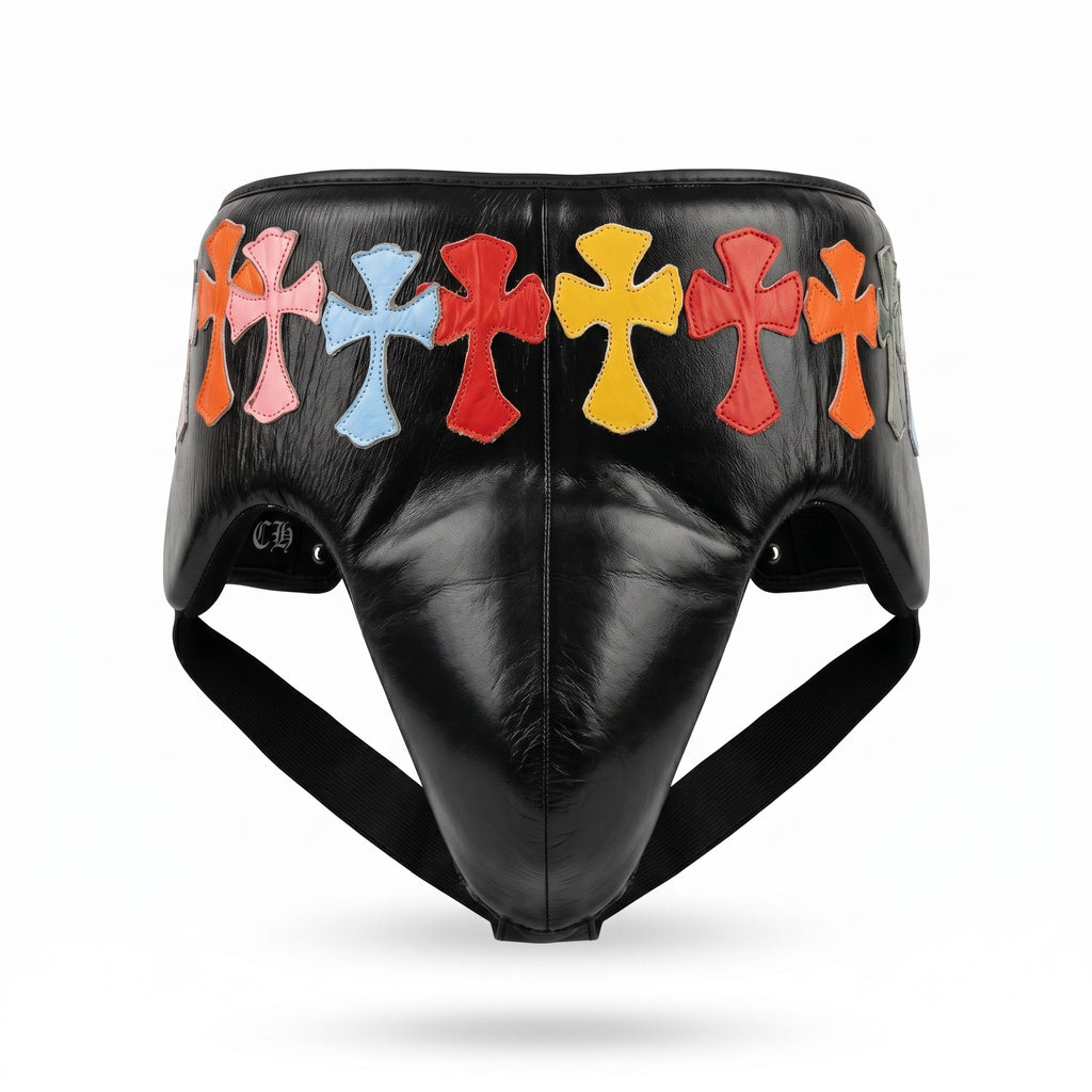 CH Cross Groin Guard – Black Multicolor