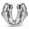Excelerate Performance Boxing Boots – Silver
