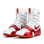 KO-Gear Pro 1.0 Boxing Shoe – White/Red