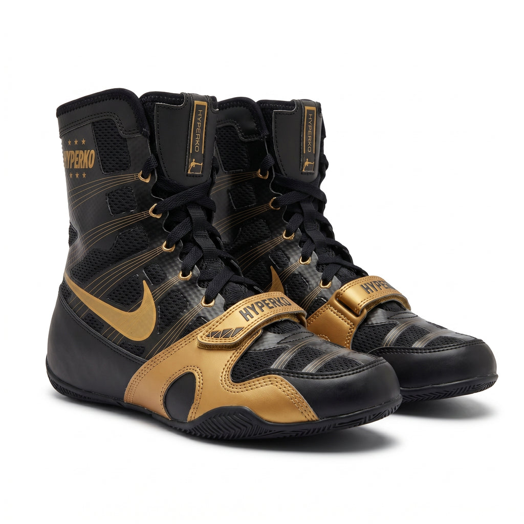 HyperKO Boxing Boot – Black/Gold