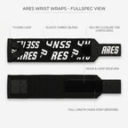 Ares Wrist Wraps – Black