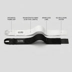 Elite Wraps 4.5M Hand Wraps – Black & White