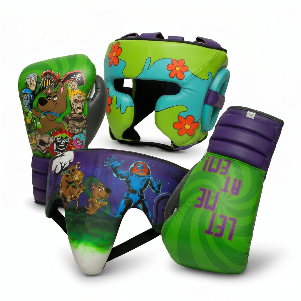 Custom Sparring Kit – Scooby-Doo Design Animated