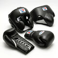 All Black Handmade Boxing Sparring Kit – Winning Premium Quality | Personalise Your Name