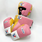 Pink & Yellow Split Boxing Sparring Kit – Winning Premium Quality