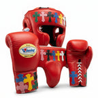 Red Cross Edition Handmade Boxing Sparring Kit – Winning Premium Quality | Limited Edition