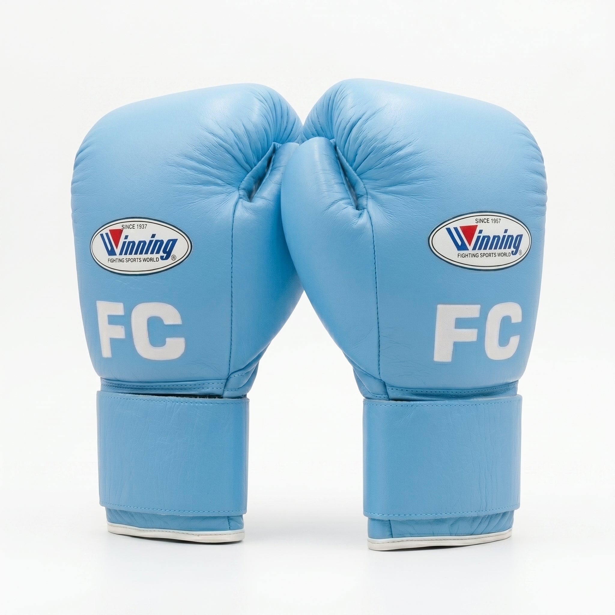 Winning Boxing Gloves – Sky Blue Velcro