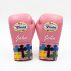 Pink Cross Edition Handmade Boxing Kit – Winning Premium Quality | Personalise Your Name