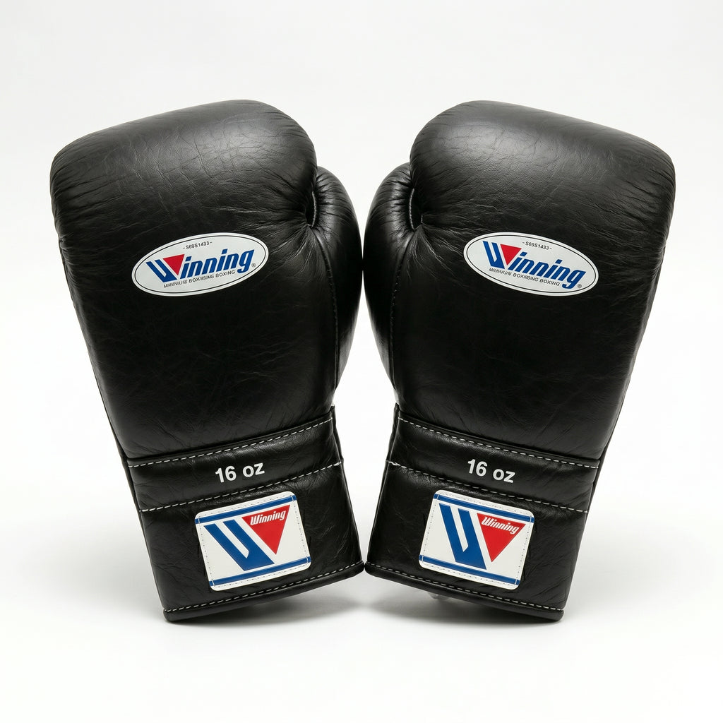 All Black Handmade Boxing Sparring Kit – Winning Premium Quality | Personalise Your Name
