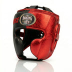 Metallic Red & Black Handmade Boxing Sparring Kit – No Boxing No Life | Personalise Your Name