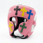 Pink Cross Edition Handmade Boxing Kit – Winning Premium Quality | Personalise Your Name