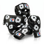 Black Floral Wreath Edition Boxing Sparring Kit – Winning Premium Quality | Limited Edition